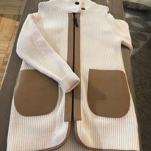 NWOT Coach sweater coat